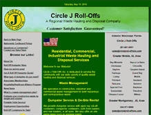 Tablet Screenshot of circlejroll-offsinc.com